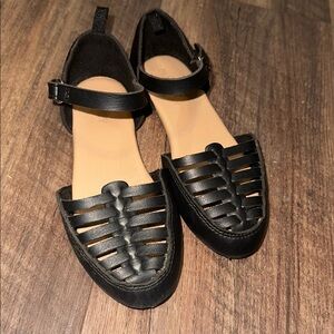 Old Navy Black Kids Mary Jane Dress Shoes size 10